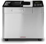 Gastroback Design Advanced Automatic Bread Maker, 18 Programmes, 3 Loaf Sizes, 3 Browning Levels, Makes Bread, Jam, Yoghurt and Ice Cream - 62823