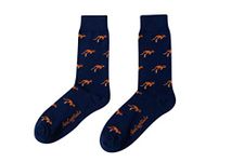 Kangaroo Socks For Him | Aussie Socks Gift for Her | Happy Australian Socks Quirky Novelty Present for Dad | Socks for Mum (Kangaroo)