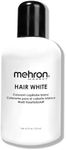 Mehron HAIR WHITE 4.5 Oz. Professional Washable Theatrical Hair Color