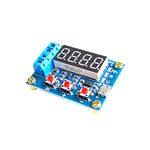 xcluma 1.2V 12V 18650 ZB2L3 Li-ion Lithium Battery Capacity Tester + Resistance Lead-acid Battery Capacity Meter Discharge Tester, Battery Powered