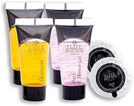 Shampoo, Shower Gel, Soap. Elite 20 mil Tubes & 15gm Soap for Hotels & B&B Pack of 120 (40 Each)