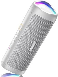 BolaButty Bluetooth Speaker with HD Sound, Portable Wireless, IPX5 Waterproof, Up to 20H Playtime, TWS Pairing, BT5.3, for Home/Party/Outdoor/Beach, Electronic Gadgets, Birthday Gift (Grey)