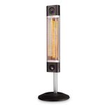 Veito CH1800RE Free Standing Carbon Infrared Heater, Silver