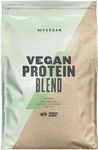 MyVegan Protein Blend by MyProtein. Natural Vegan Protein Powder with 5g of BCAAs. Great Tasting Strawberry Flavoured Plant Based Pea Protein. Gluten-Free and Low in Sugar - 1kg (33 Servings)