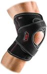 McDavid MD4201 Versatile Knee Wrap with Stays, Medium, Black