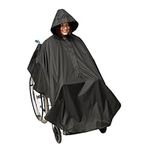 Bramble - Waterproof Wheelchair Poncho Cover Full Body Coverage, Windproof & Protects from Rain, Universal Fit for Mobility Scooter & Wheelchairs