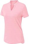 JHMORP Women's V Neck Golf Polo Shi