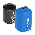 vonSploof Personal Air Filter To Trap Smoke & Odor - Easy To Use & Long Lasting Replaceable Filter I Lasts up to 500+ uses I Eliminate Smoke For Roommates and Buddy (Blue Case + 1 Recyclable Filter)