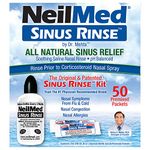 NeilMed SinuRinse/50 Sachets Kit Including Easy Squeeze Bottle