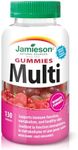 Jamieson Multivitamin Gummies for Women, 130 Gummies Mixed Berry Flavour. Supports Bone Health, Immunity, Energy, Hair, Skin Nails. With Biotin and Vitamin B12, Vegetarian, Non-GMO