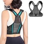 Back Posture Corrector for Women & Men, Adjustable & Comfortable Back Straightener, Posture Support Back Brace for Slouching & Hunching, Kyphosis Hunchback Spine Corrector, Posture Improve and Pain Relief(L)