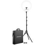 Westcott 18” Bi-Color LED Ring Light Kit with Batteries and Stand