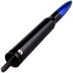 50 Cal Caliber Bullet Style Antenna for All Dodge RAM Trucks (RAM 1500, RAM 2500 or RAM 3500 1994-2020) - Designed for Optimized FM/AM Reception (Blue)