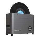 HumminGuru Ultrasonic Vinyl Record Cleaner- 40kHz Ultrasonic Vinyl Record Cleaning Machine with Auto Drying, Vinyl Record Cleaner Kit with Filters, 1Y Warranty (HG01 Dark Gray, 12 Inch)