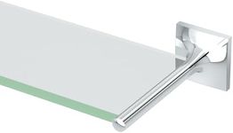 Gatco 5586 Waterline Glass Shelf, Chrome