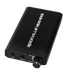 Rockville HeadRock Battery Powered Rechargeable Personal Headphone Amplifier Amp, Black