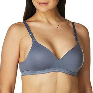 Warner's Women's Cloud 9 Super Soft Wireless Lightly Lined Comfort Bra, Folkstone, 38D