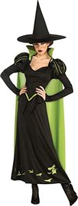 Rubie's Costume Wizard Of Oz 75th Anniversary Edition Adult Wicked Witch Of The West, Black/Green, One Size Costume