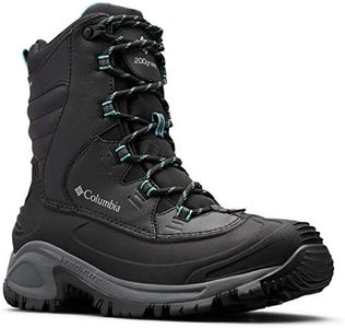 Columbia Women's Bugaboot Iii Snow Boot, Black/Pacific Rim, 8