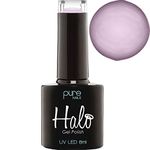 Halo Gel Polish 8ml - Belle. UV/LED Gel Nail Polish, Long Lasting & Easy To Apply. Soak Off Gel Polish, Nail Art Colours For Manicure & Pedicure. Gel Polish For Professional & Home Use.