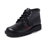 Kickers Men's Kick Hi Classic Ankle Boots | Extra Comfortable | Added Durability | Premium Quality, Black, 8 UK