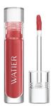 Watier Love My Lips Tinted Caring Lip Oil, Litchi, with Tsubaki Oil & Hyaluronic Acid, High Shine Finish, Non-Sticky and Silky Texture, Hydrating Formula, Paraben-Free, Vegan, 4 mL