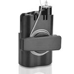 iGuerburn Insulin Pump Holder for Medtronic MiniMed 770G 780G 670G 630G 640G Pumps, Medtronic Pump Case with 360° Swivel Belt Clip Medtronic 780G Accessories for Diabetic (Black)