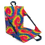 CRAZY CREEK PRODUCTS RED Lodge- Montana - USA Original Portable Chair, One Size, Tie-Dye New