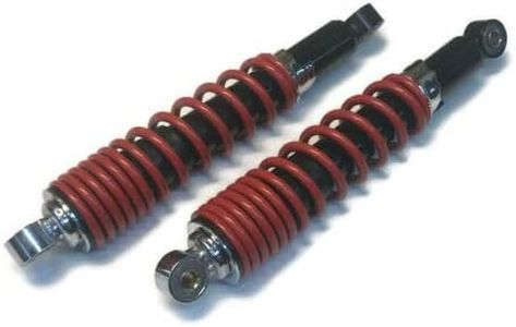 (2) 12" Length 10mm ID Adjustable Shocks Go Kart Cart Go-Cart Minibike Mini Bike