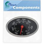 BBQ Grill Thermometer Heat Indicator Replacement Parts for Nex 720-0133-LP - Compatible Barbeque Temperature Gauge Thermostat