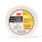 3M Venting Tape 394 White, 1 in x 36 yd 4.0 mil, Conveniently Packaged (Pack of 1)