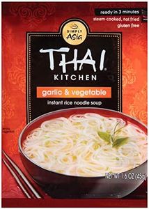 Thai Kitchen Instant Rice Noodle Soup, Garlic and Vegetables, 1.6-Ounce Unit (Pack of 12)
