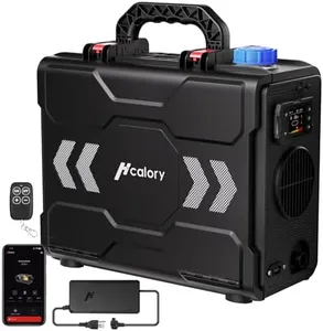 HCALORY 12V Portable Diesel Heater,Toolbox 2 Diesel Air Heater 8KW 6L All-in-One Parking Heater with APP Control Work at Altitude Max 20000 ft for Car Trucks RV and camper