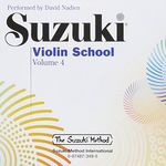 "MusicSuzukiViolinSchoolCD-Vol.4-DavidNadien"