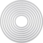 Sizzix Framelits Die Set 657551, Circles, 8 Pack, Multi Colour, One Size