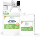 Wondercide - Mosquito Yard Spray Refill Starter Kit - Insect Killer and Repellent - Powered by Natural Essential Oils - Lawn Treatment for Pest Control - 32 oz Ready to Use and 16 oz Concentrate