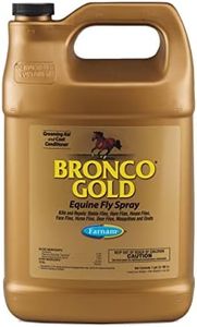 Farnam Bronco Gold Horse Fly Spray, Grooming Aid, Coat Conditioner 128 Ounces, Gallon Refill