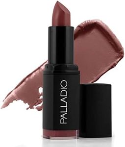 Palladio Herbal Matte Lipstick, Creamy and Full Coverage Long Lasting Matte Lipstick, Royal Rum