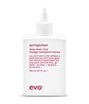 evo Springsclean Shampoo - Deep Cleansing Rinse Shampoo - Gentle Moisturising Natural Shiny Soft Curly & Wavy Hair - 300ml / 10.1fl.oz