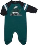 Gerber Baby Boys NFL Footed Sleep and Play, Team Color, 0-3 Months