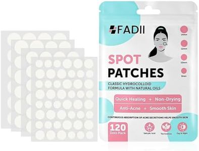 Pimple Patches for Face Hydrocolloid Spot Treatment Acne Patch Fast-Acting Vegan & Cruelty Free Acne Patch Clear Spot Stickers Dots (Pack of 120)