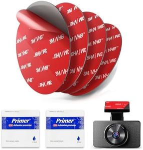 3M VHB Heat Resistant Double-Sided Adhesive Pads, 8PCS Round 2.2" Tape Double Sided Heavy Duty,Waterproof Sticky Pads for Car, Home Decor & Outdoor Use