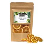 Drink Botanicals Ireland | Dehydrated Dried Orange Slices Wheels | 20+ Slices | Sugar Free | Gluten Free | 100% Natural | Dehydrated Pieces for Cocktails, Garnishes, Desserts | Fruit Slice | 50Grams