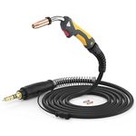 TOOLIOM MIG Welding Gun Torch Stinger Replacement for Miller M-25 169598, MIG Gun 250A 15FT Fit Millermatic 210 212 252