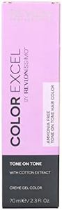 Revlon Revlonissimo Professional Color Excel Tintura per capelli tono su tono, n. 8.12 biondo chiaro perlato, 70 ml