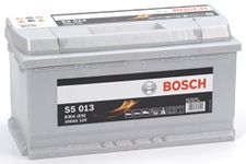 Bosch S5013 - Car Battery - 100A/H - 830A - Lead-Acid Technology - for Vehicles without Start/Stop System