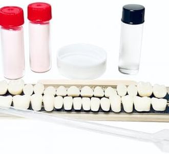 PERK Denture Repair Kit with 28 Denture Teeth