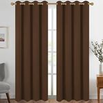 Diraysid Chocolate Brown Grommet Bl