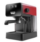 Gaggia Espresso Style Manual Coffee Machine and Cappuccino Maker with Milk Frother, Lava Red