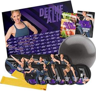 X-TrainFit Define & Align: 90 Day Workout Program with 12 Exercise Videos + Training Calendar, Training Guide and Nutrition Plan